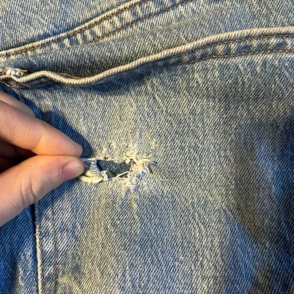 Women’s Madewell Balloon Classic Blue Women's Jeans - Picture 5 of 5